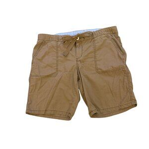 Lands' End Drawstring Khaki Chino Shorts